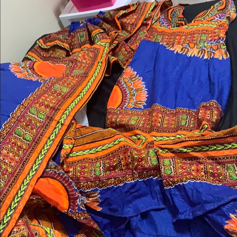 Mommy and me African print dresses